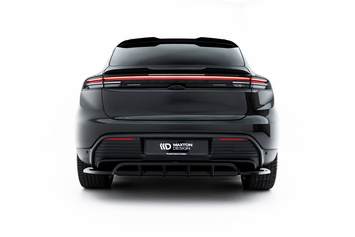 Splittersett detalj Porsche Macan EV Mk1 – helhetsbilde