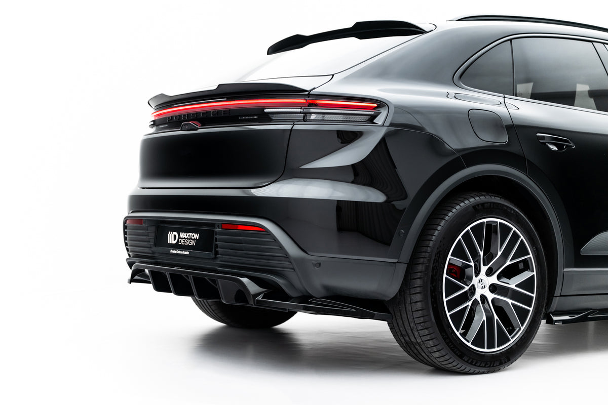 Maxton Design splittersett Porsche Macan EV – front splitter profil