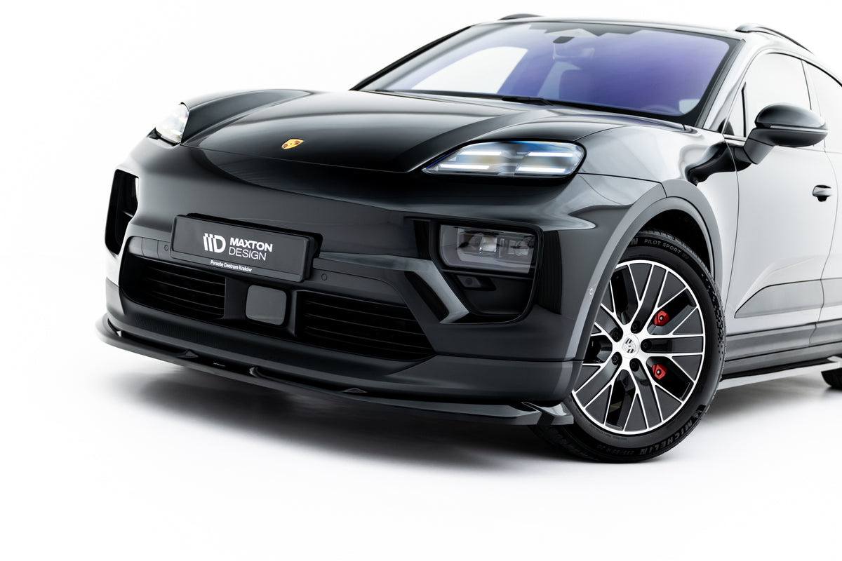 Porsche Macan EV bodykit Maxton Design – isolert bakre splitter