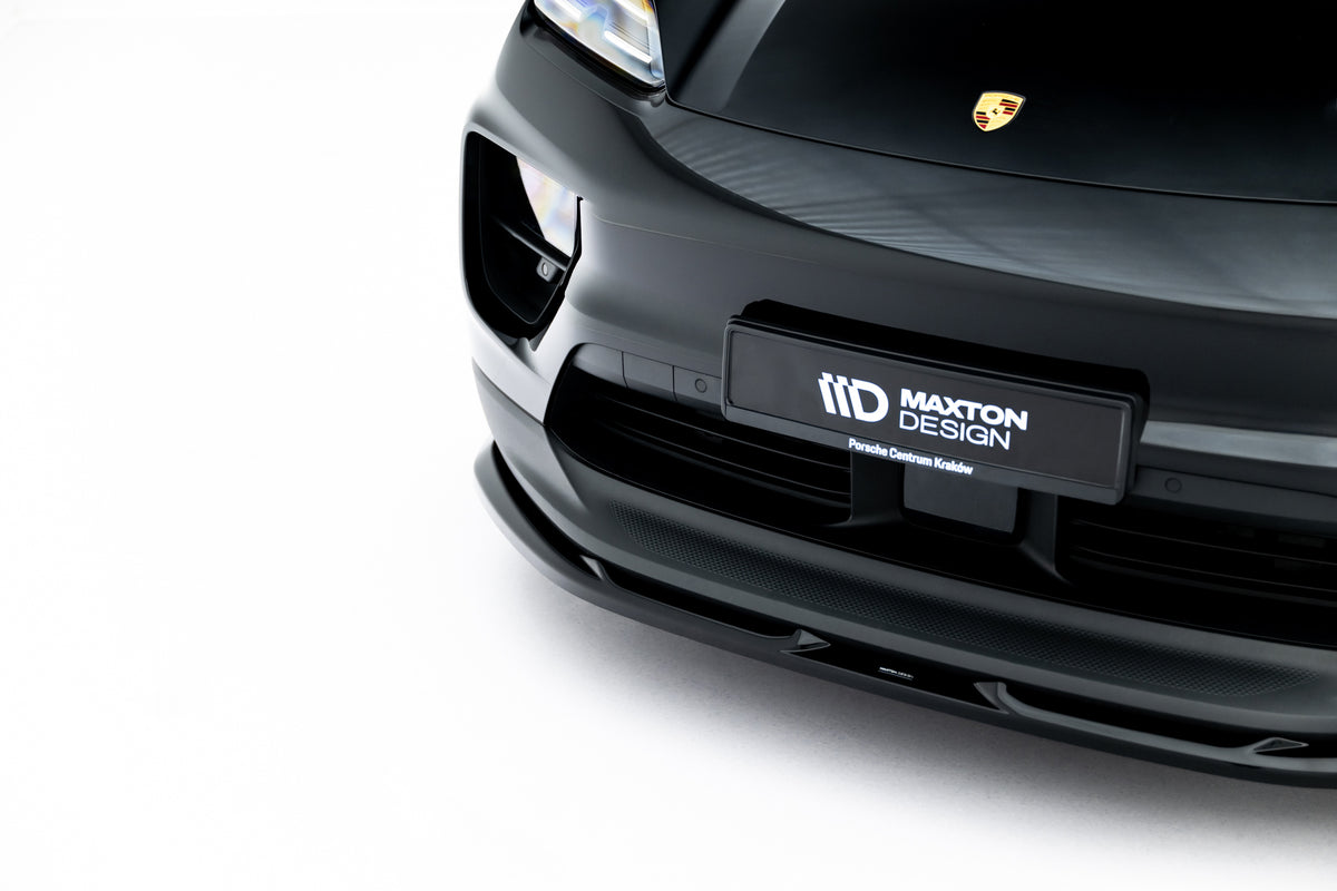Porsche Macan EV bodykit Maxton Design – spoiler cap detalj