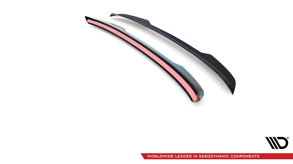 Svart ABS-plast sideskjørt for Porsche Macan GTS MK1 Facelift detaljbilde