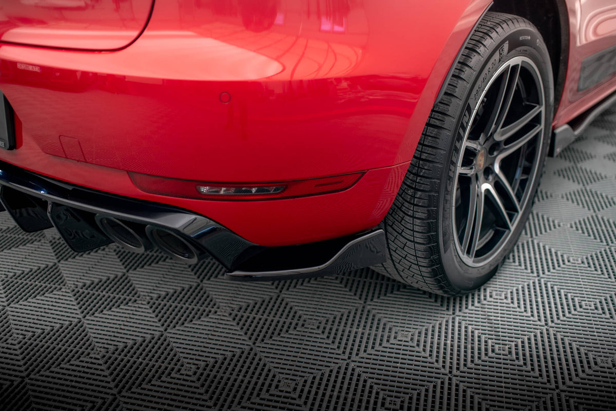 Splittersett for Porsche Macan Sport Design MK1 Facelift – detalj av sideprofil