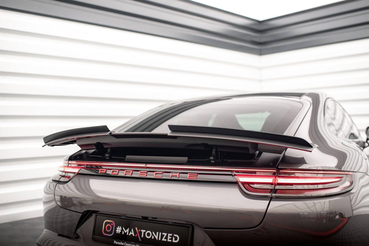 Splittersett for Porsche Panamera E-Hybrid 971 – sidevinkel, aerodynamisk profil