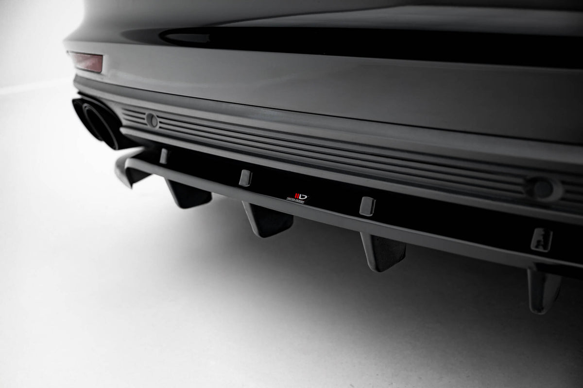 Oversikt splittersett Porsche Panamera E-Hybrid 971, alle deler i settet
