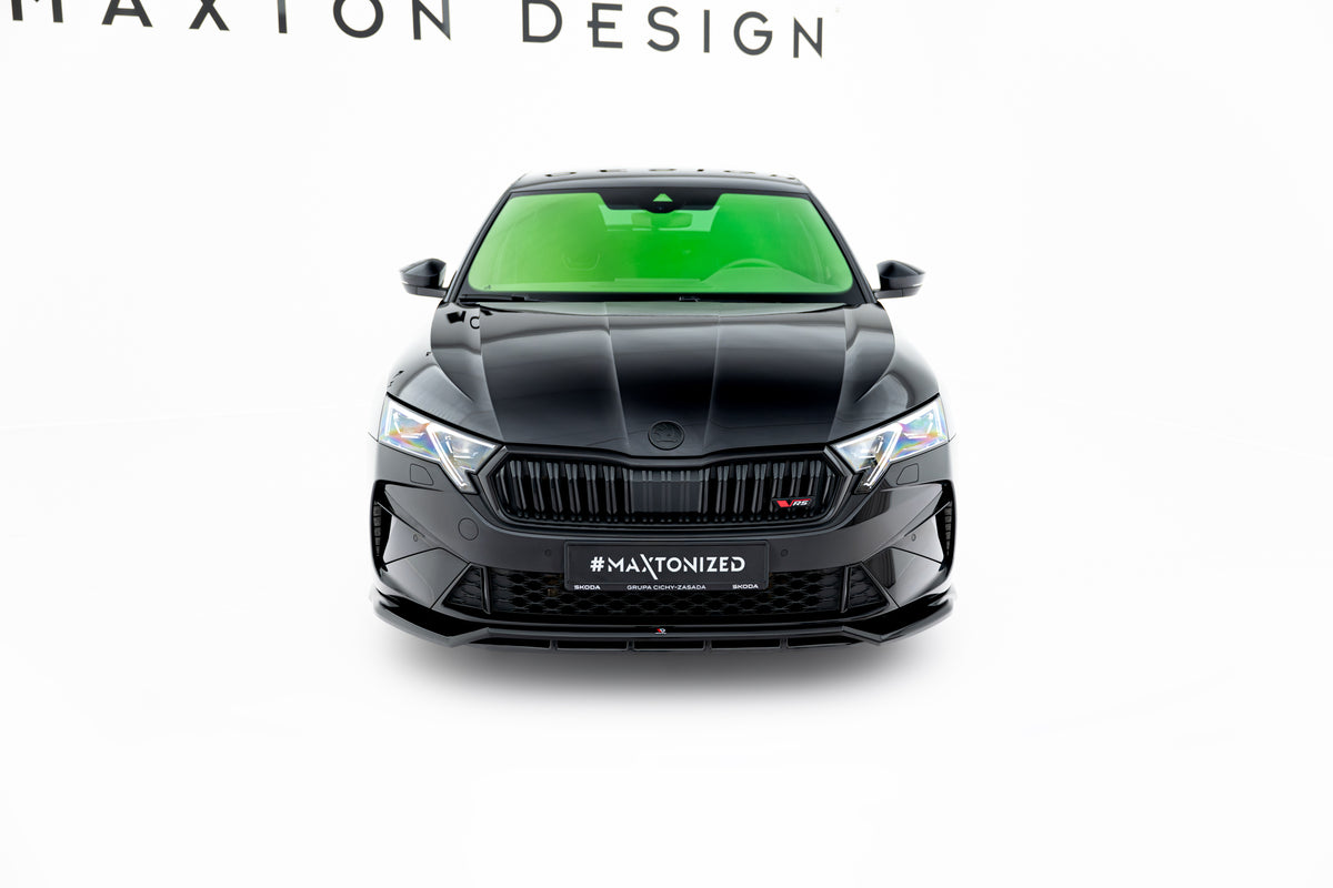 Frontsplitter fra splittersett til Skoda Octavia RS Liftback Mk4 Facelift