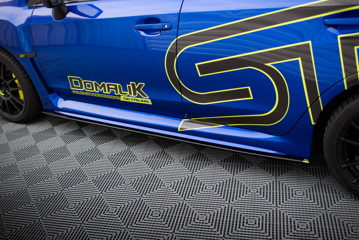 Splittersett Subaru WRX STI MK1 Facelift (2017–2021) - SU-IM-4F-WRX-STI-SET