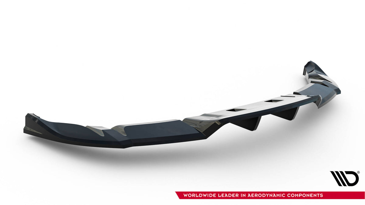 Splittersett for Tesla Model 3 Performance MK1 Facelift vist i alle deler utpakket