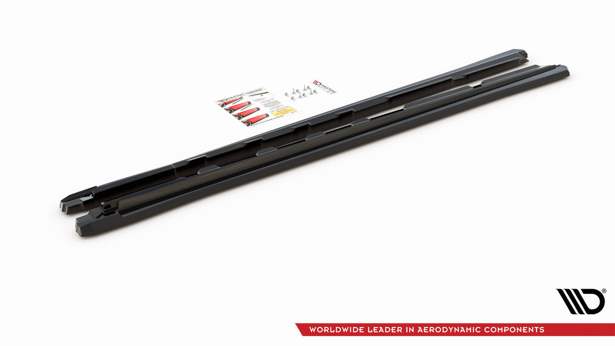 Splittersett RAV4 MK5 montert – komplett sett fra Maxton Design