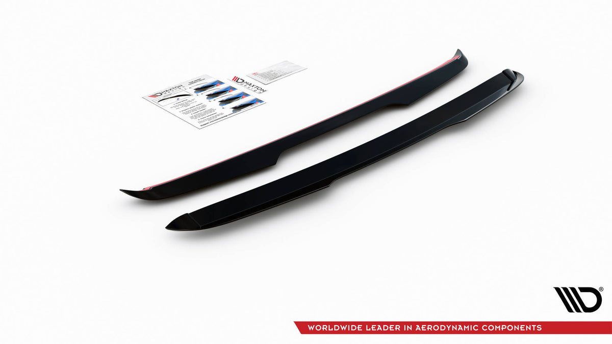 Komplett Maxton bodykit for RAV4 MK5 – alle deler i sort ABS