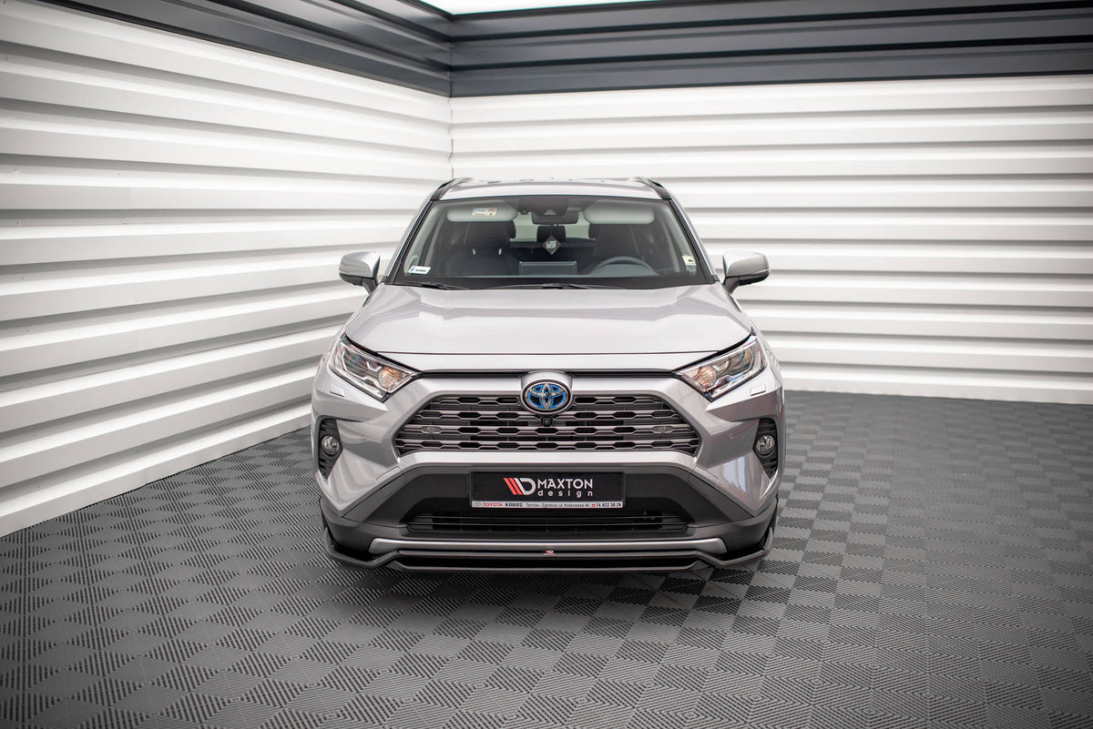 Toyota RAV4 MK5 Maxton splittersett – detalj av frontspoiler