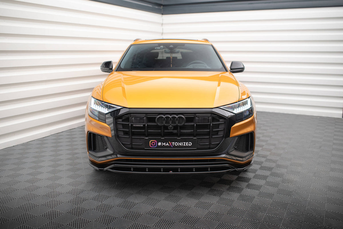 Audi SQ8 MK1 sideskjørt splitter høyre side nærbilde