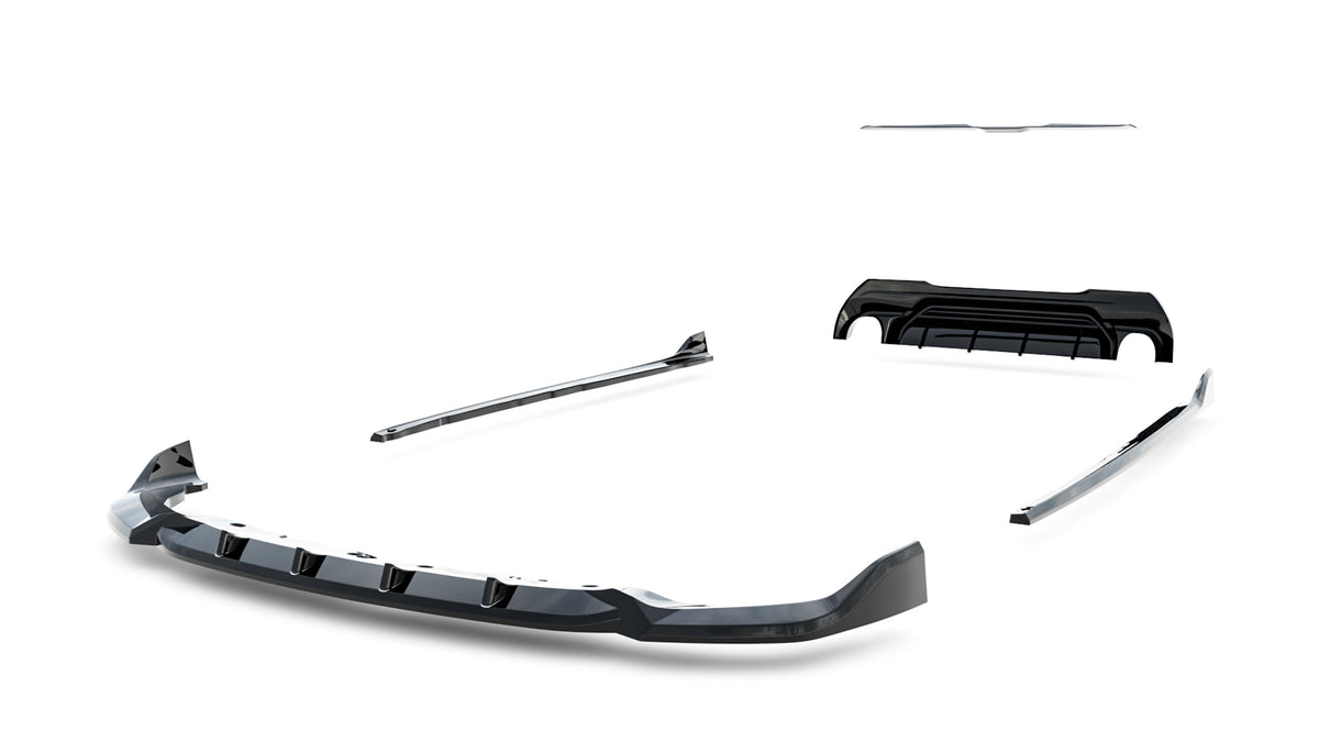 ABS-plast detalj M-Maxton frontleppe V.1 BMW M135i F40