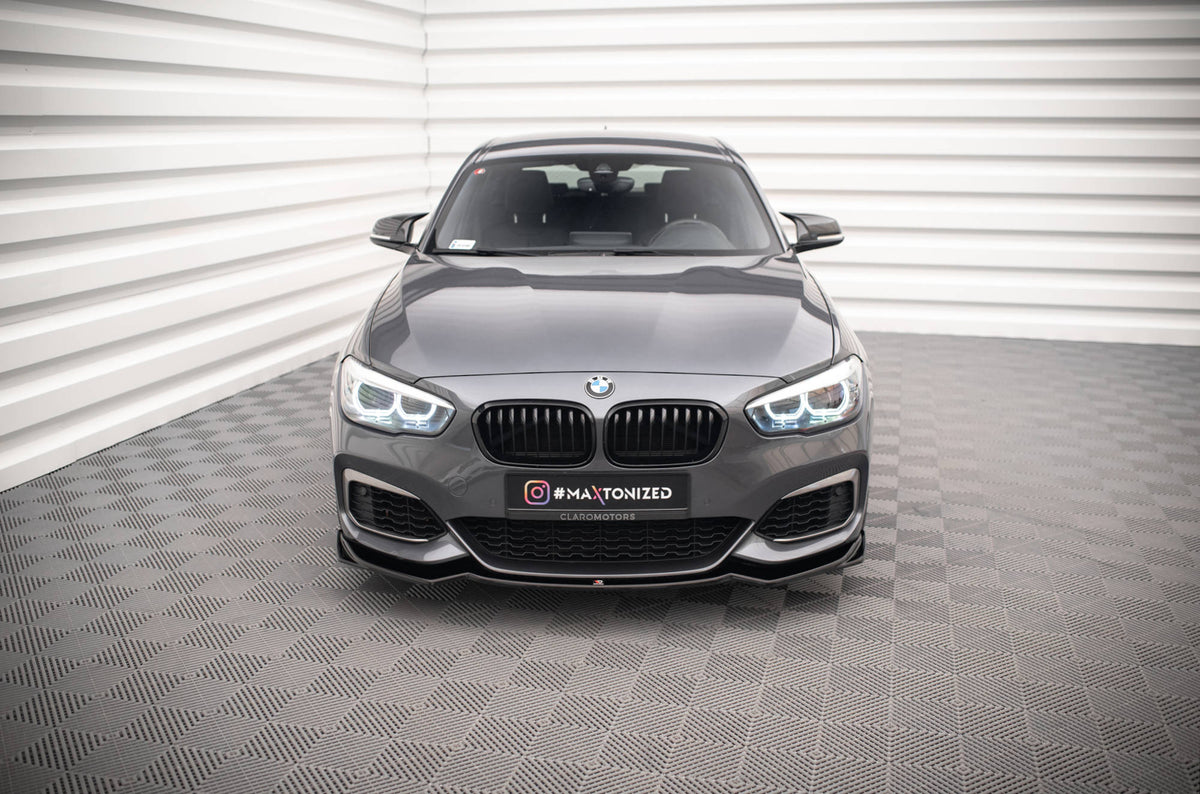 Splittersett BMW M140i F20 Facelift V.1 montert – helhetlig sidevisning