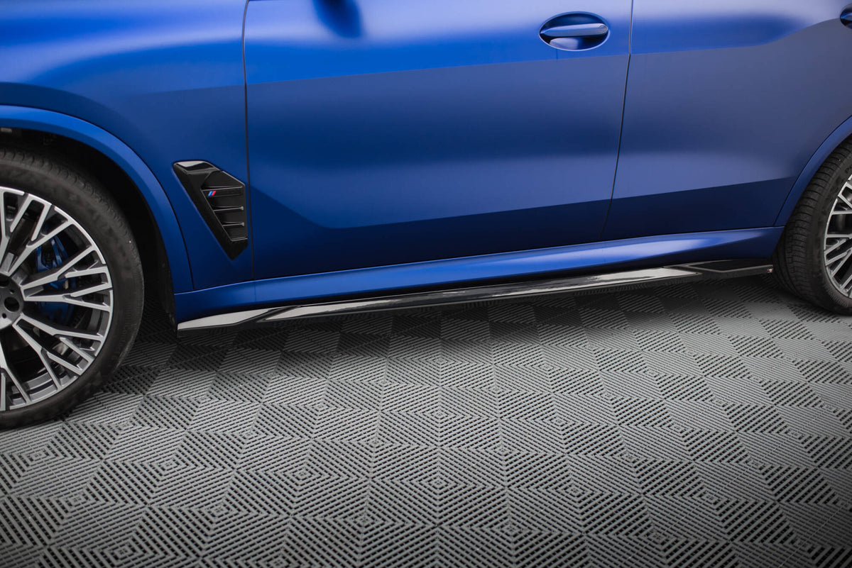 Splittersett V.1 BMW X5 G05 M-Pakke Facelift --diffuser kloss opp
