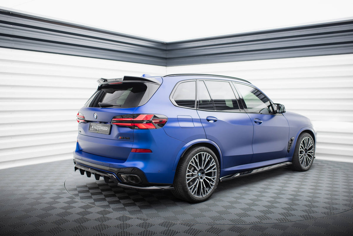 Splittersett V.1 BMW X5 G05 M-Pakke Facelift --sideprofil med skjørt