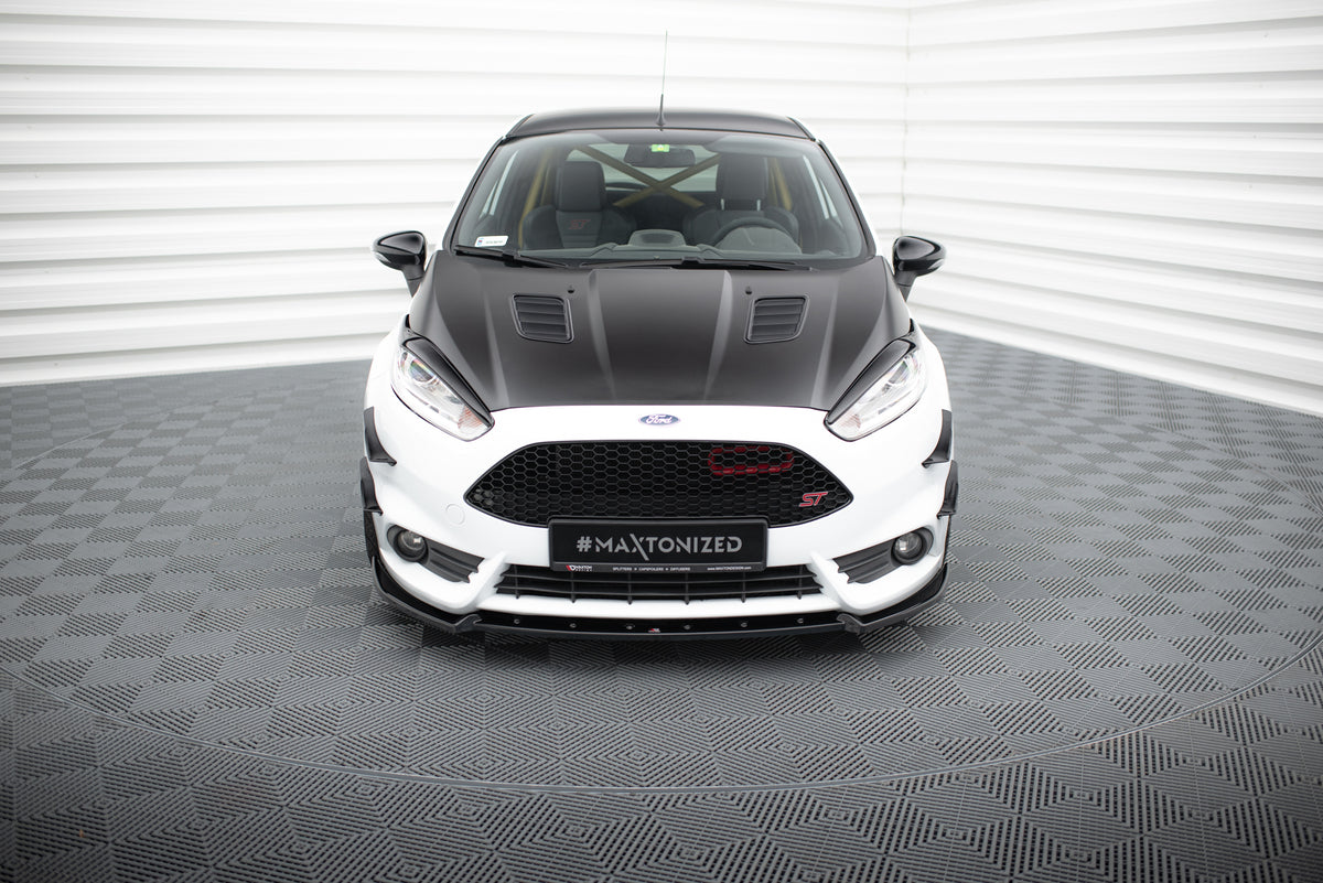 Frontsplitter til Ford Fiesta ST Mk7 Facelift montert i front