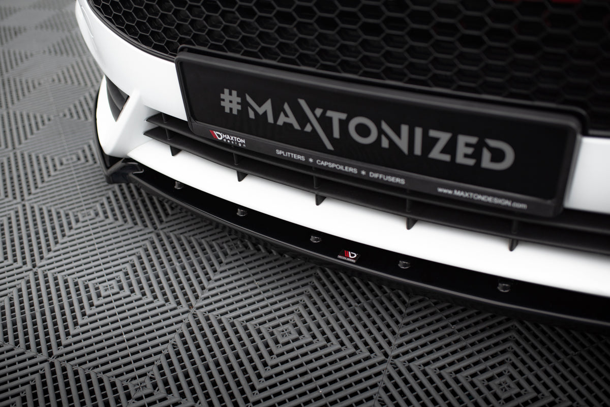 Diffuser bak til Ford Fiesta ST Mk7 Facelift i blank sort