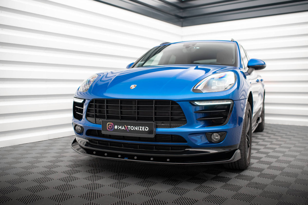 Sideskjørt diffusor V.1 for Porsche Macan MK1 montert langs terskel