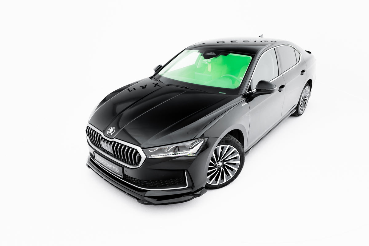 Splittersett V.1 Skoda Superb Sedan MK4 (2024-) - SK-SU-4-SET1