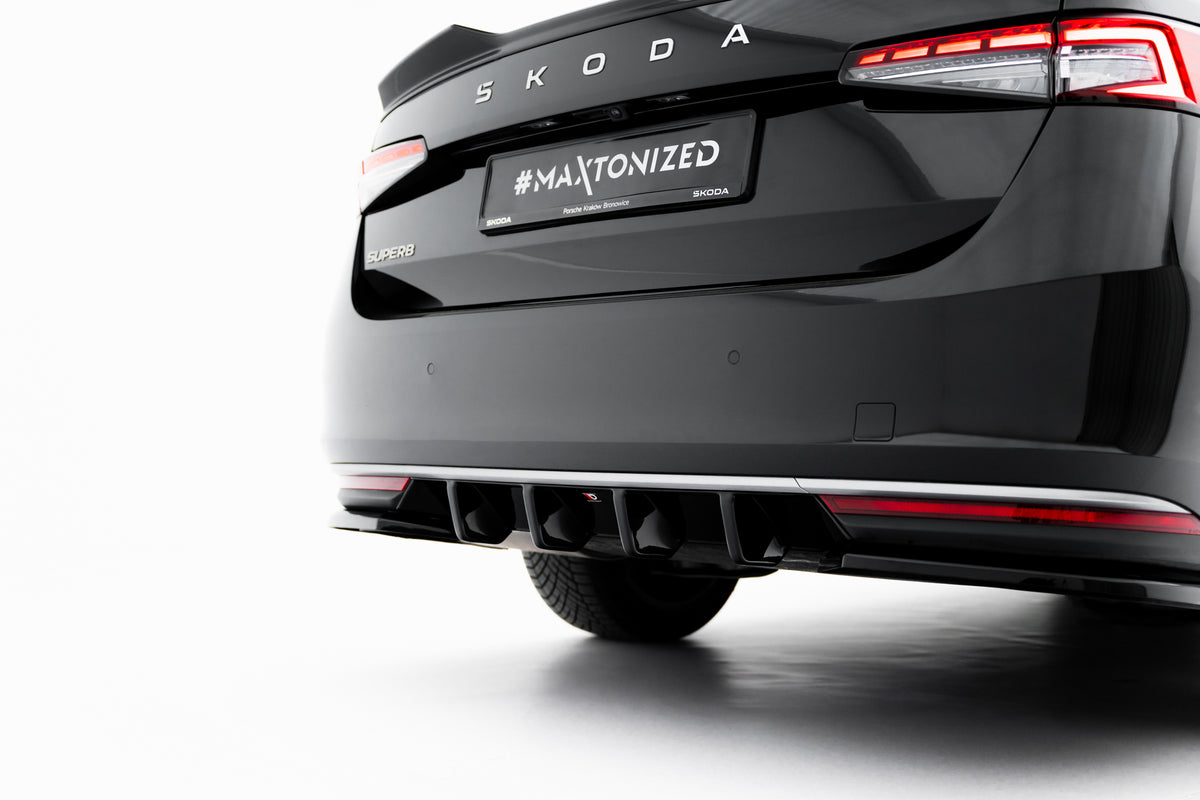 Splittersett V.1 Skoda Superb Sedan MK4 (2024-) - SK-SU-4-SET1