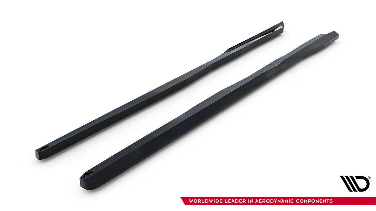 Nærbilde av rear diffuser i matt svart ABS-plast til GR Yaris MK4 Facelift