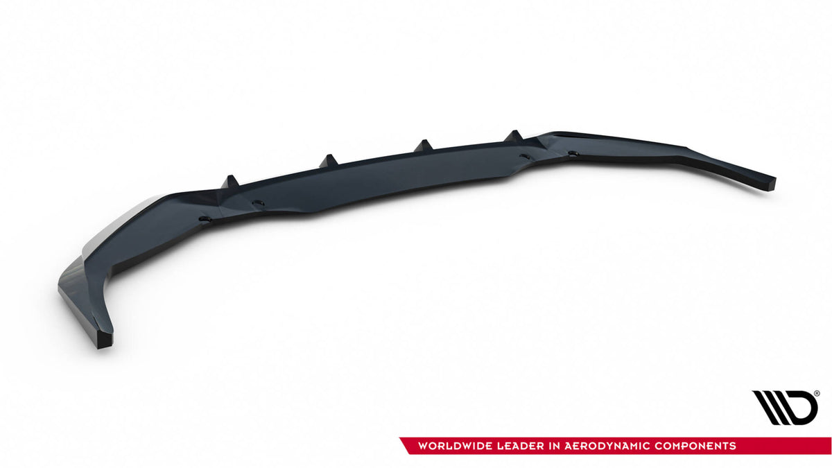 Rear diffuser V.1 montert på Toyota GR Yaris MK4 Facelift sett bakfra