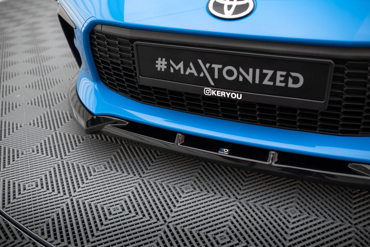 Splittersett Toyota GR86 Mk1 – skrått ovenfra – M-Maxton
