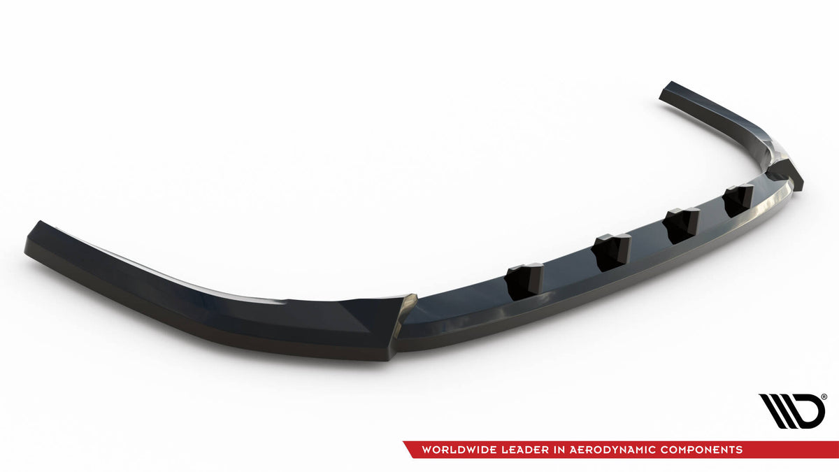Bakre side-splitter og spoiler cap til Toyota Highlander MK4 sett bakfra