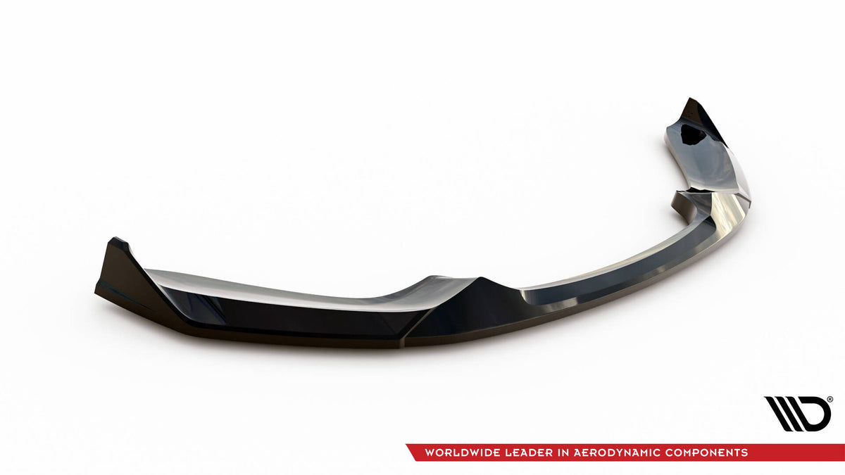 Frontsplitter V.2 BMW M140i F20 Facelift – detalj av kantstykke og luftinntaket