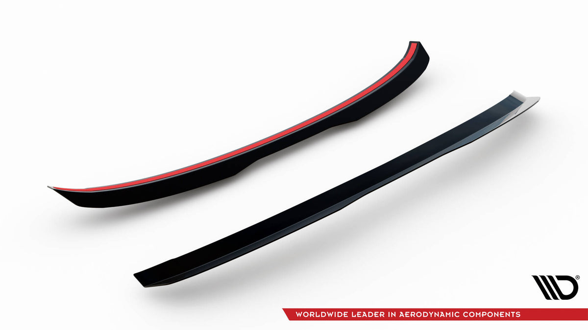 BMW M140i F20 Facelift utstyrt med komplett splittersett V.2 i trekvartvinkel