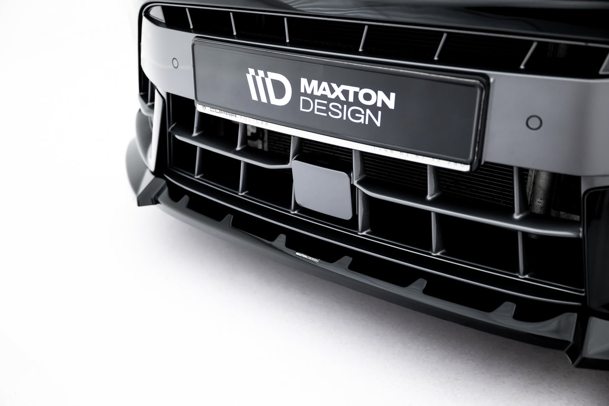 Spoiler cap i blank sort til Cupra Leon ST Mk1 Facelift