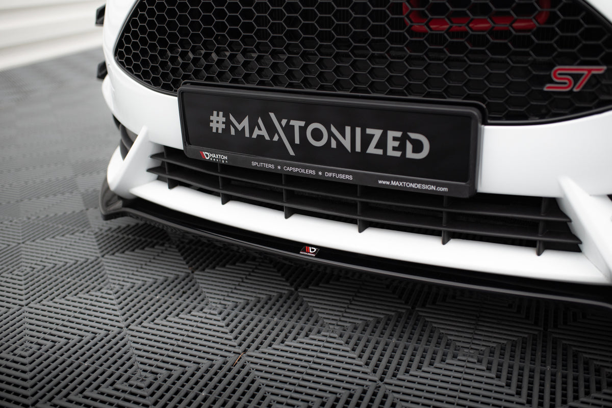 Diffuser bak i blank sort til Ford Fiesta ST Mk7 Facelift