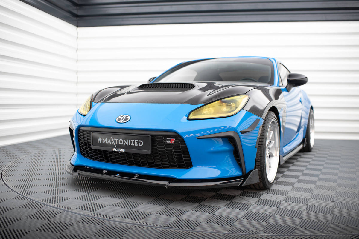 Splittersett Toyota GR86 Mk1 – skrått ovenfra – M-Maxton