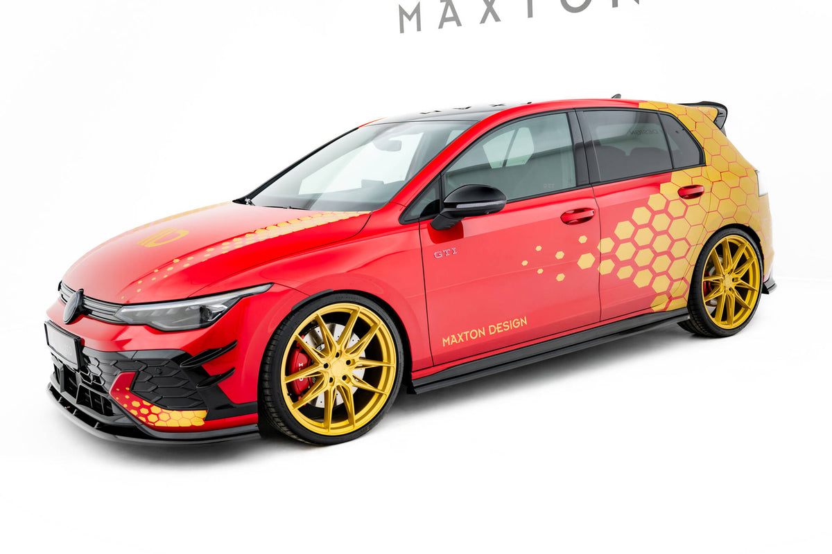 Splittersett V.2 for VW Golf GTI Clubsport MK8 Facelift – Maxton Design