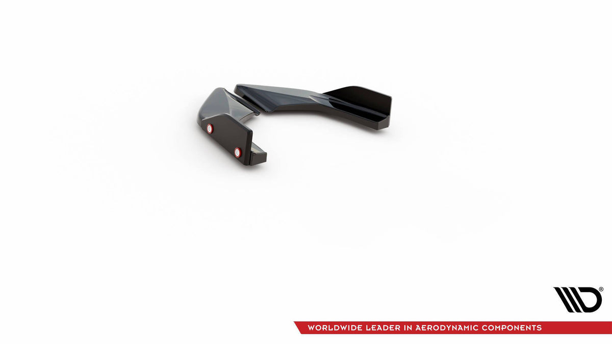Splittersett V.2 for VW Golf 8 GTI Facelift sett rett fra siden