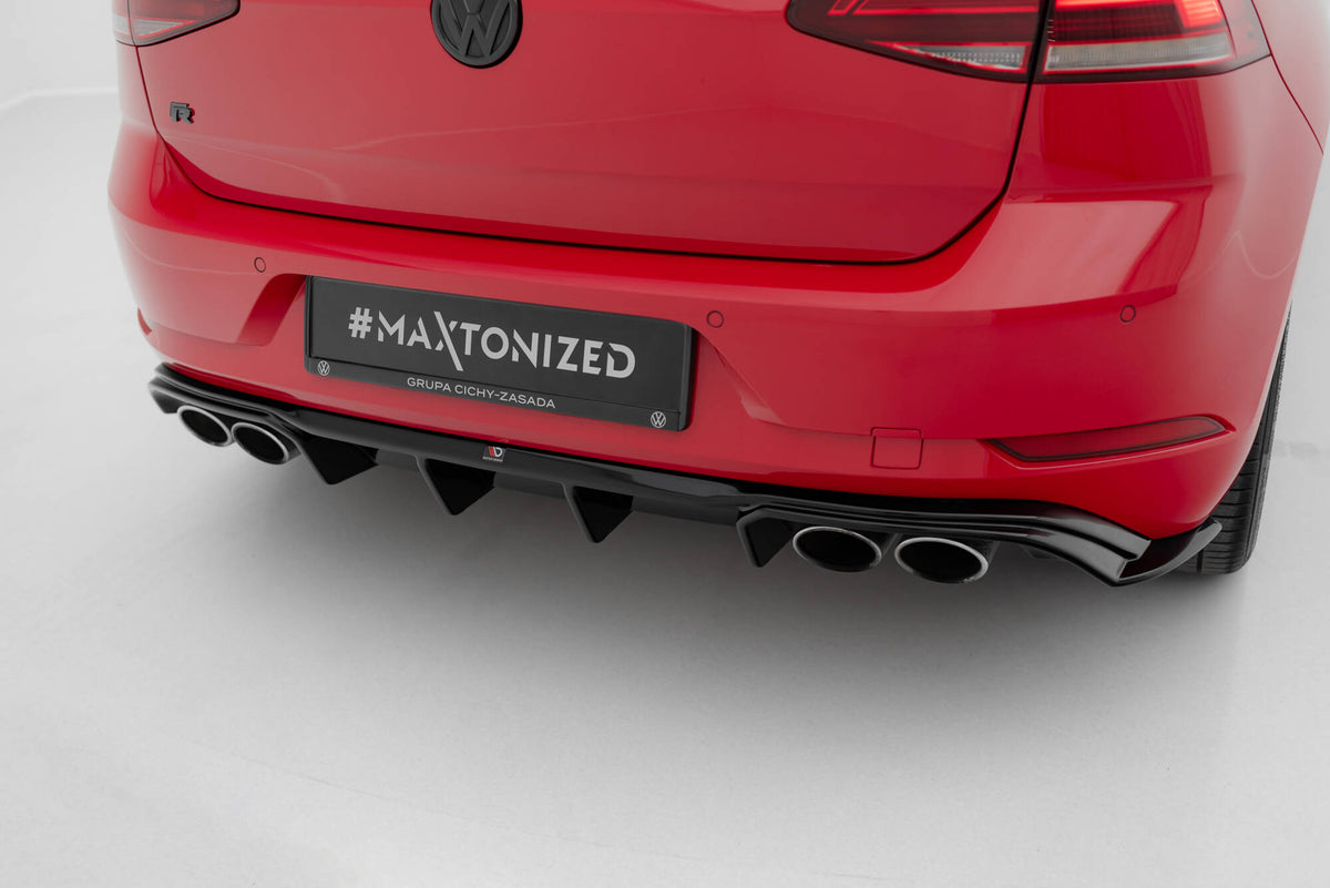 Splittersett V.2 VW Golf R Hatchback MK7 Facelift (2016–2020) - VW-GO-7F-R-SET2