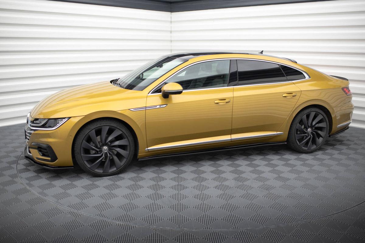 Komplett splittersett fra Maxton Design til VW Arteon R-Line sett forfra
