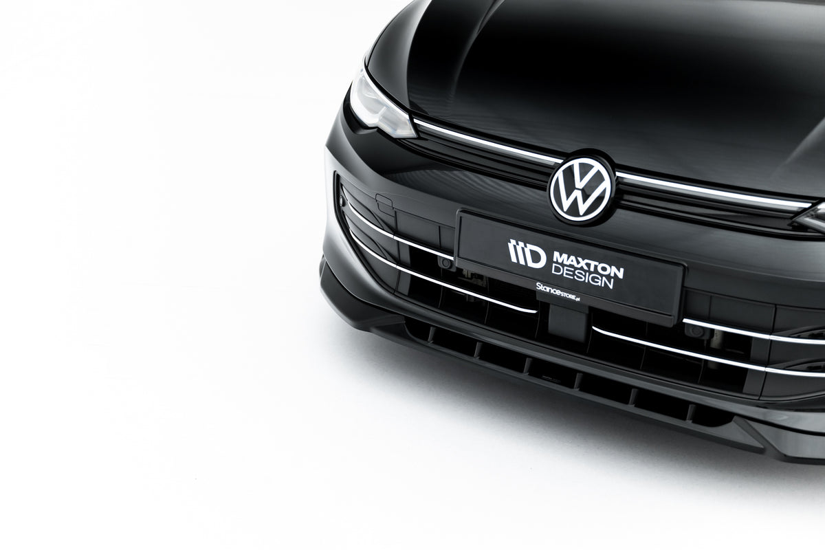 Bodykit splitter VW Golf 8 Facelift sett rett fra siden