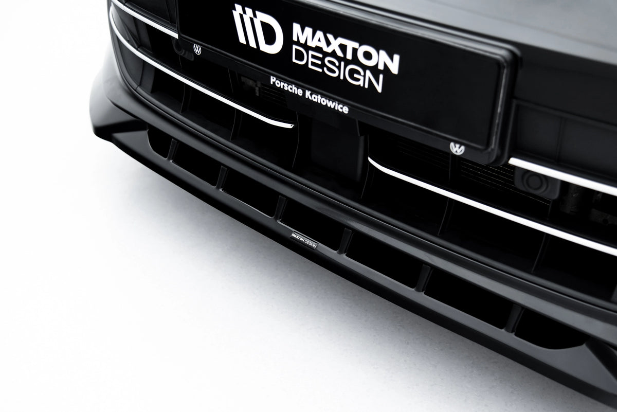 Spoiler cap i blank sort til Volkswagen Golf Variant Mk8 Facelift
