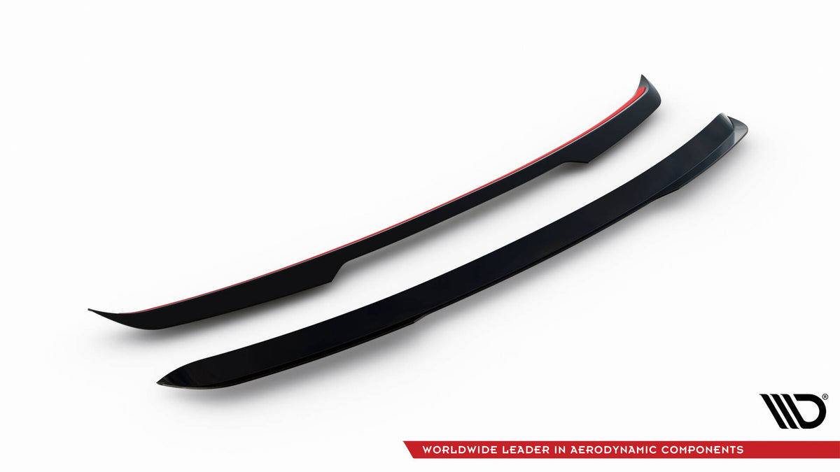 VW ID.3 Mk1 med komplett Maxton Design splittersett – sideprofil