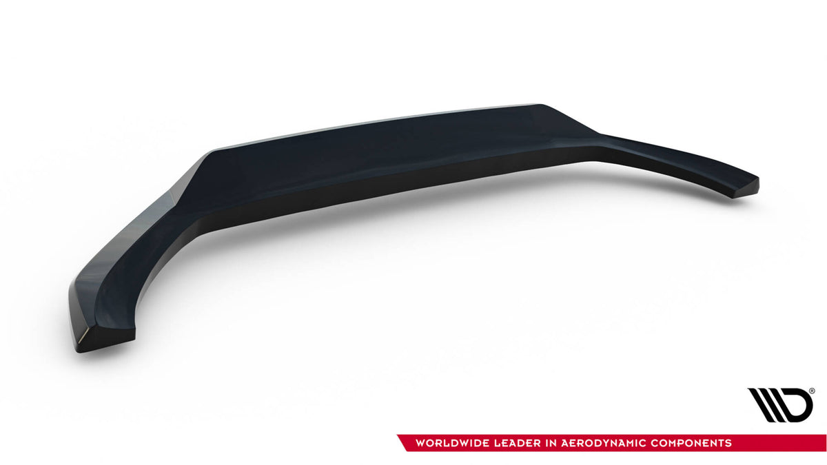Splittersett Volvo XC60 MK2 fra Maxton Design, sett bakfra i svart blank ABS-plast