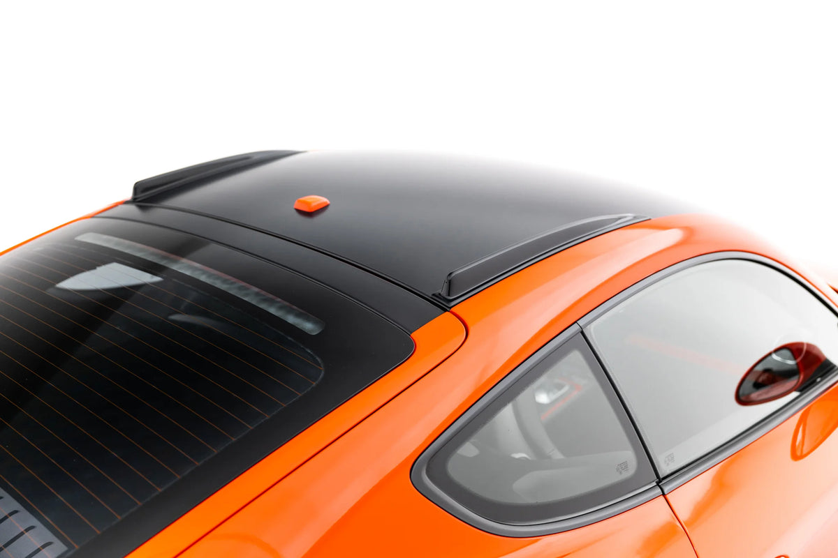 ABS takrails i Gloss Black for Porsche 718 Cayman GTS 982c