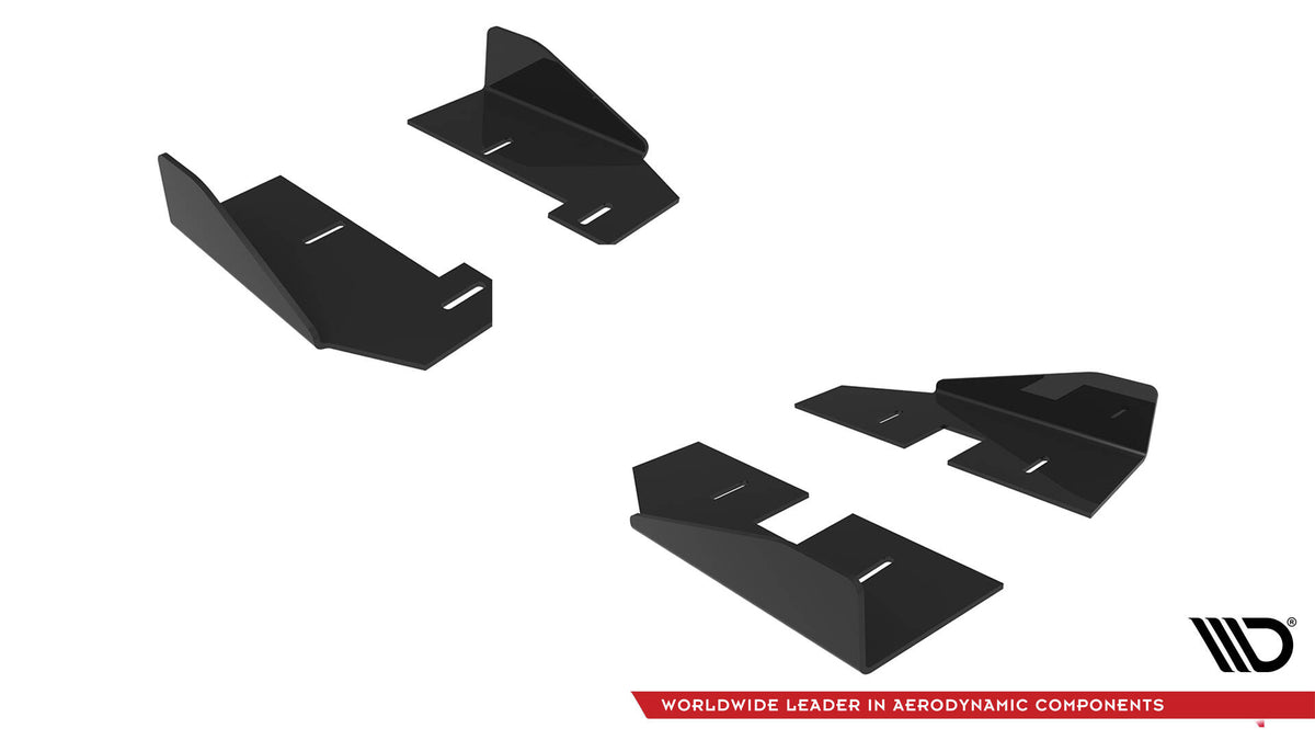 Komplett sett med sideflaps og monteringsutstyr for Audi A5 Sportback F5
