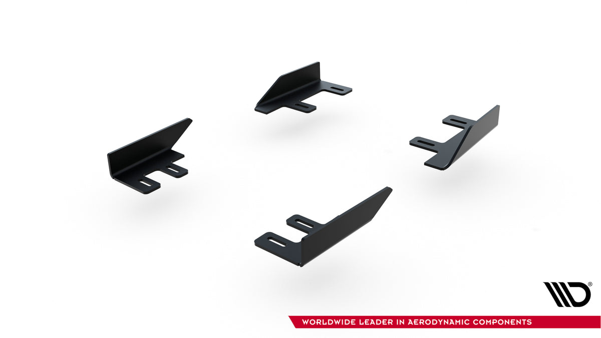 Sideflaps i matt sort design til Audi RS3 Sedan 8Y Facelift – enkel montering og gratis frakt