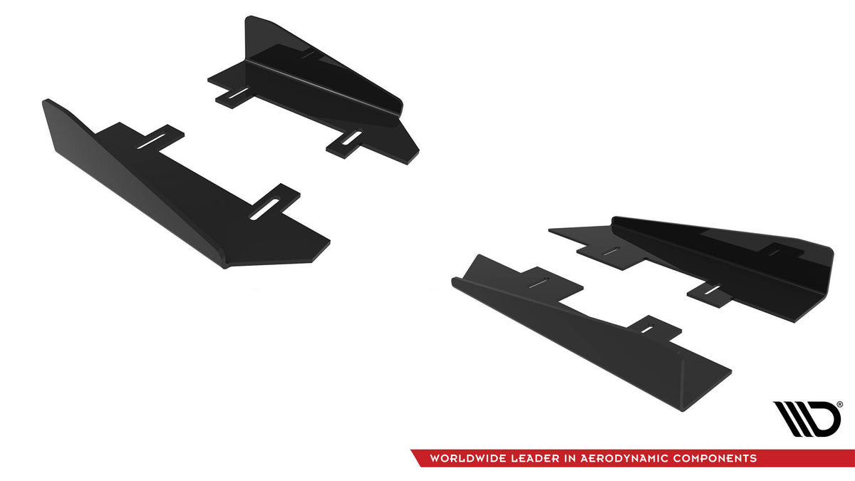 Sideflaps Street Pro Audi TT S / TT S-Line 8J Facelift - AUTT2SLINECNC-SF1G