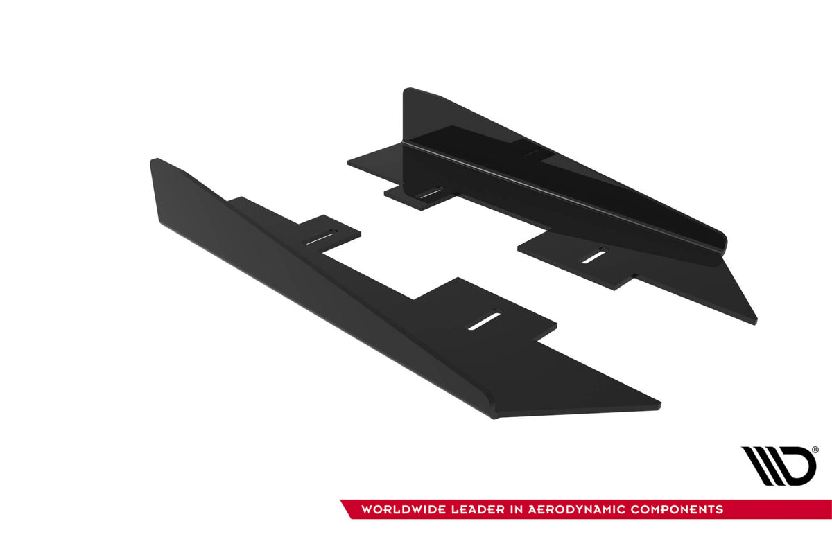 Sideflaps Street Pro Audi TT S / TT S-Line 8J Facelift - AUTT2SLINECNC-SF1G