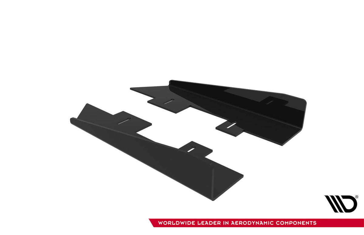 Sideflaps Street Pro Audi TT S / TT S-Line 8J Facelift - AUTT2SLINECNC-SF1G