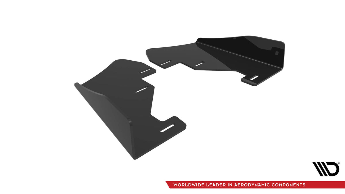 Maxton Design sideflaps for Ford Fiesta MK8 ST, sett ovenfra