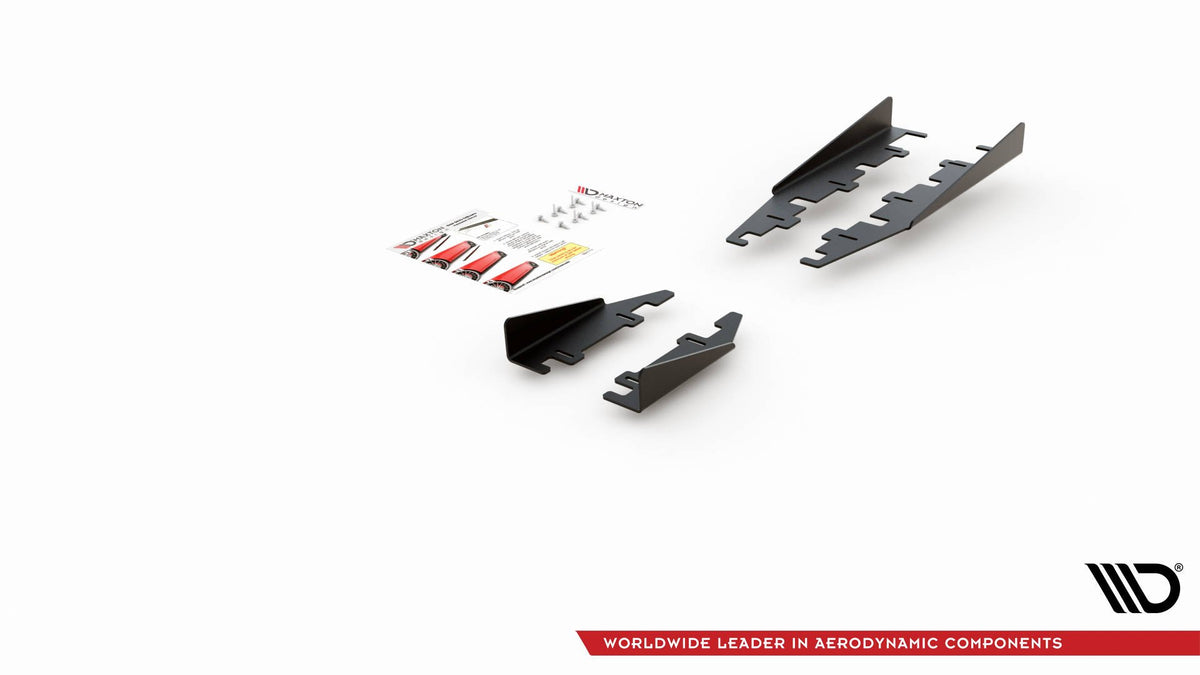 Sideflaps Toyota Gr Yaris MK4 – detalj av profil