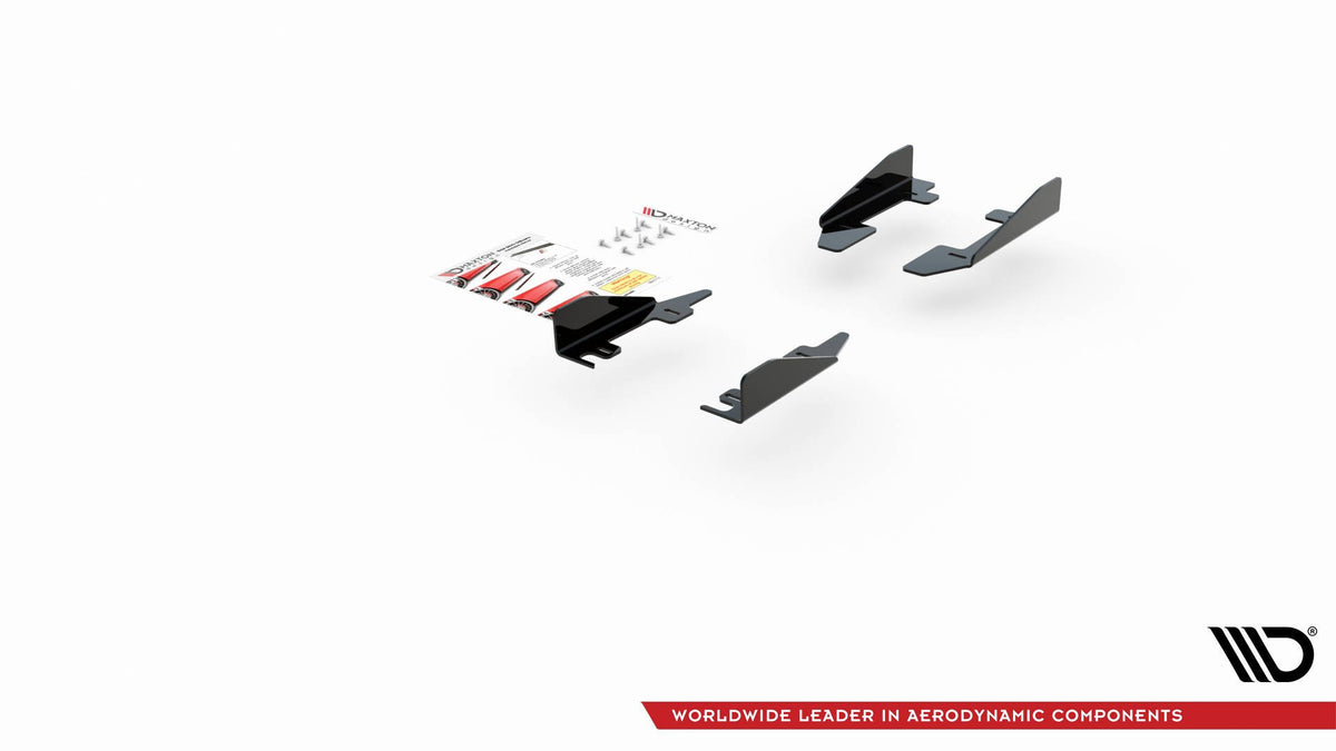 Sideflaps VW Polo GTI MK6 Street Pro - VWPO6GTICNC-SF1G